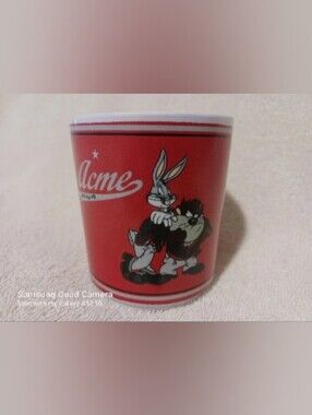 Vintage Looney tunes Acme Bugs Bunny and Tasmanian Devil mug